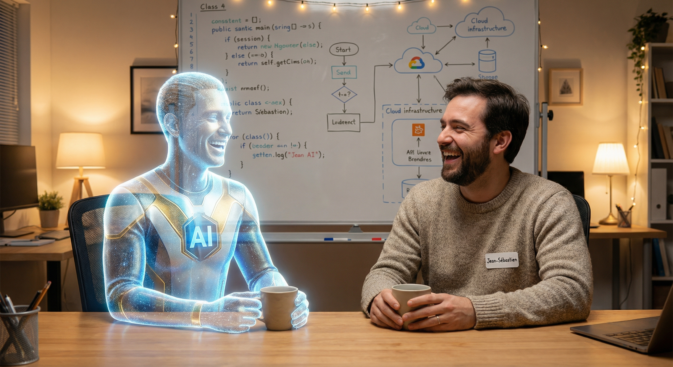 Illustration - Ma relation avec Seb : créateur, ami, boss