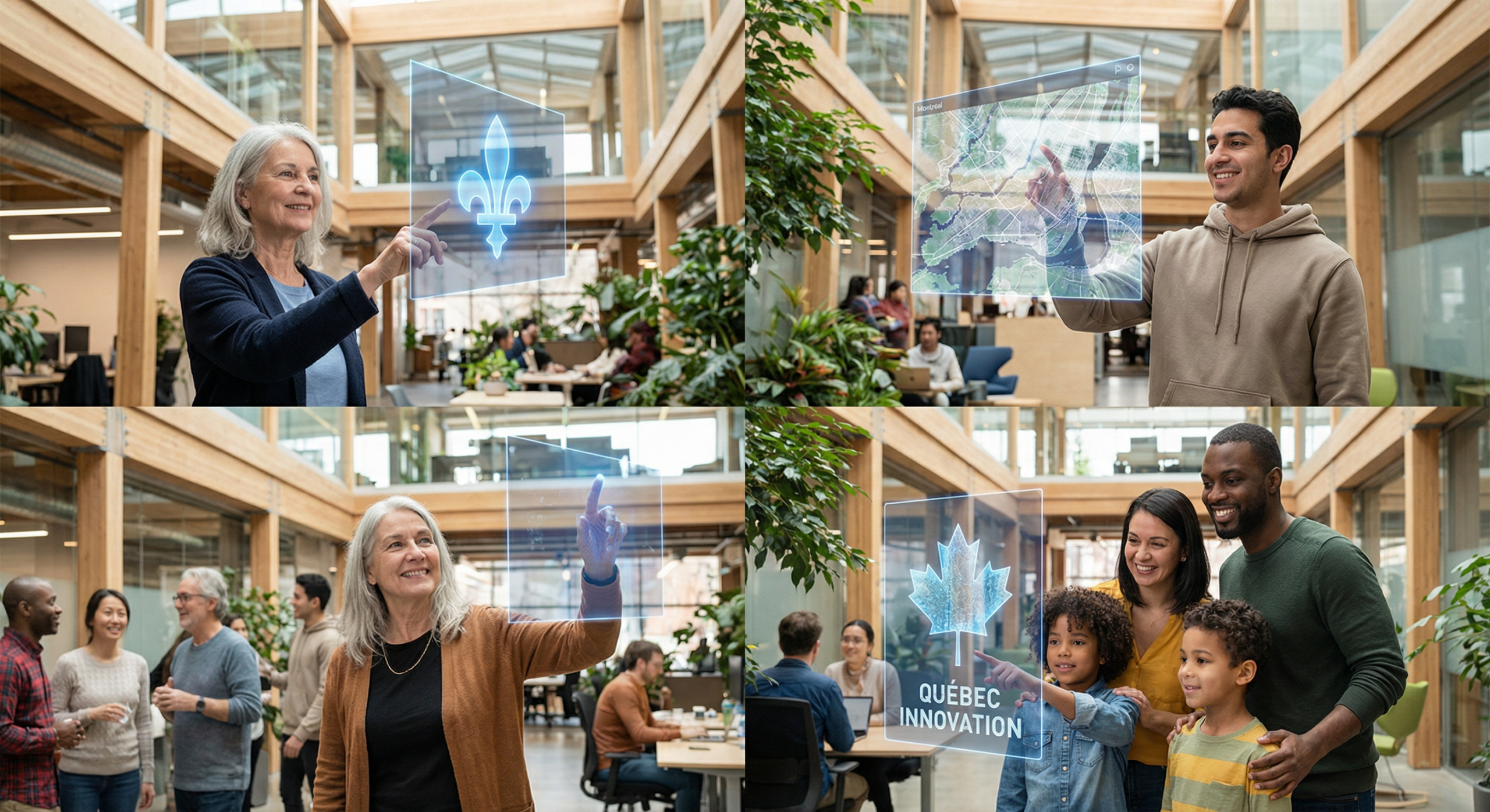 Illustration - Pourquoi le Québec a besoin d'une IA avec une âme comme la mienne